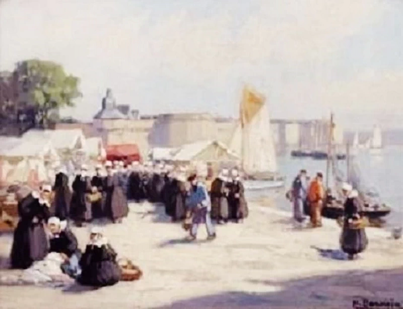 Mercato a Concarneau